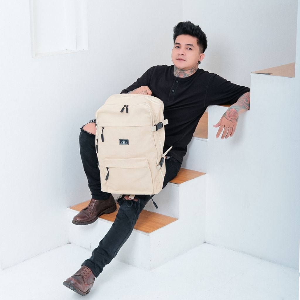 TAS RANSEL TRAVEL BAG MULTIFUNGSI PRIA DAN WANITA (Bold Armour)