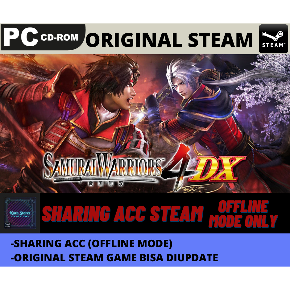 Samurai Warriors 4 DX PC Game Steam Sharing Original