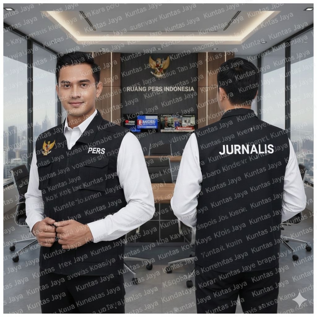 rompi jurnalis rompi pers