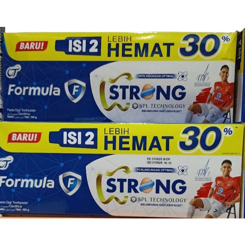 Formula Strong Pasta Gigi Twin Pack 2 x160 gr