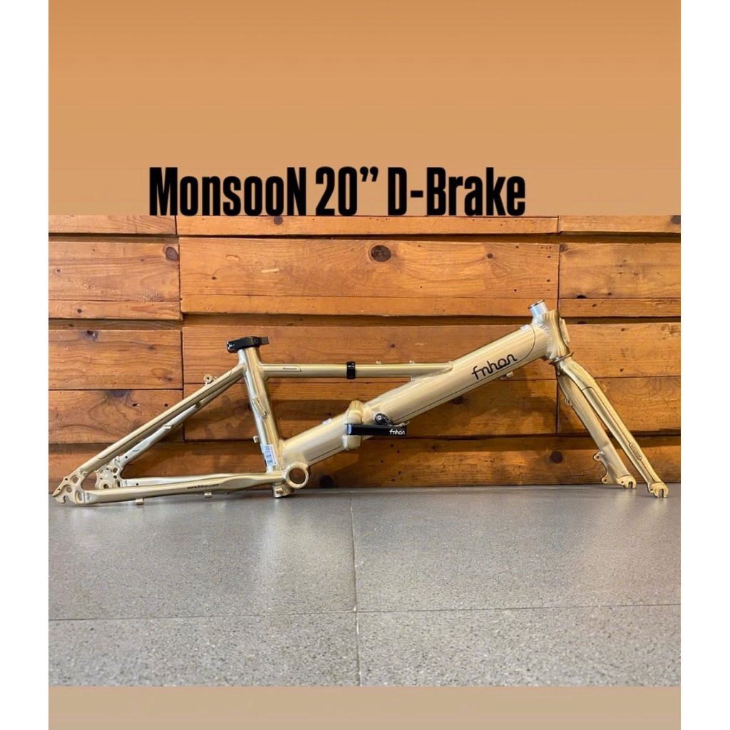 Frame Sepeda Fnhon Monsoon Disc 20 22 Inchi Plus Handlepost