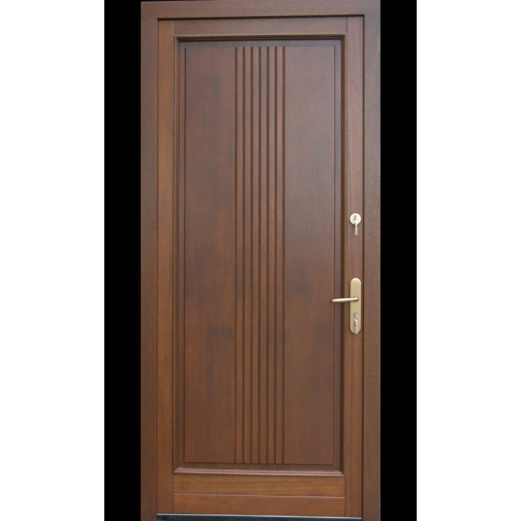 Daun Pintu Salur Kayu Mahoni