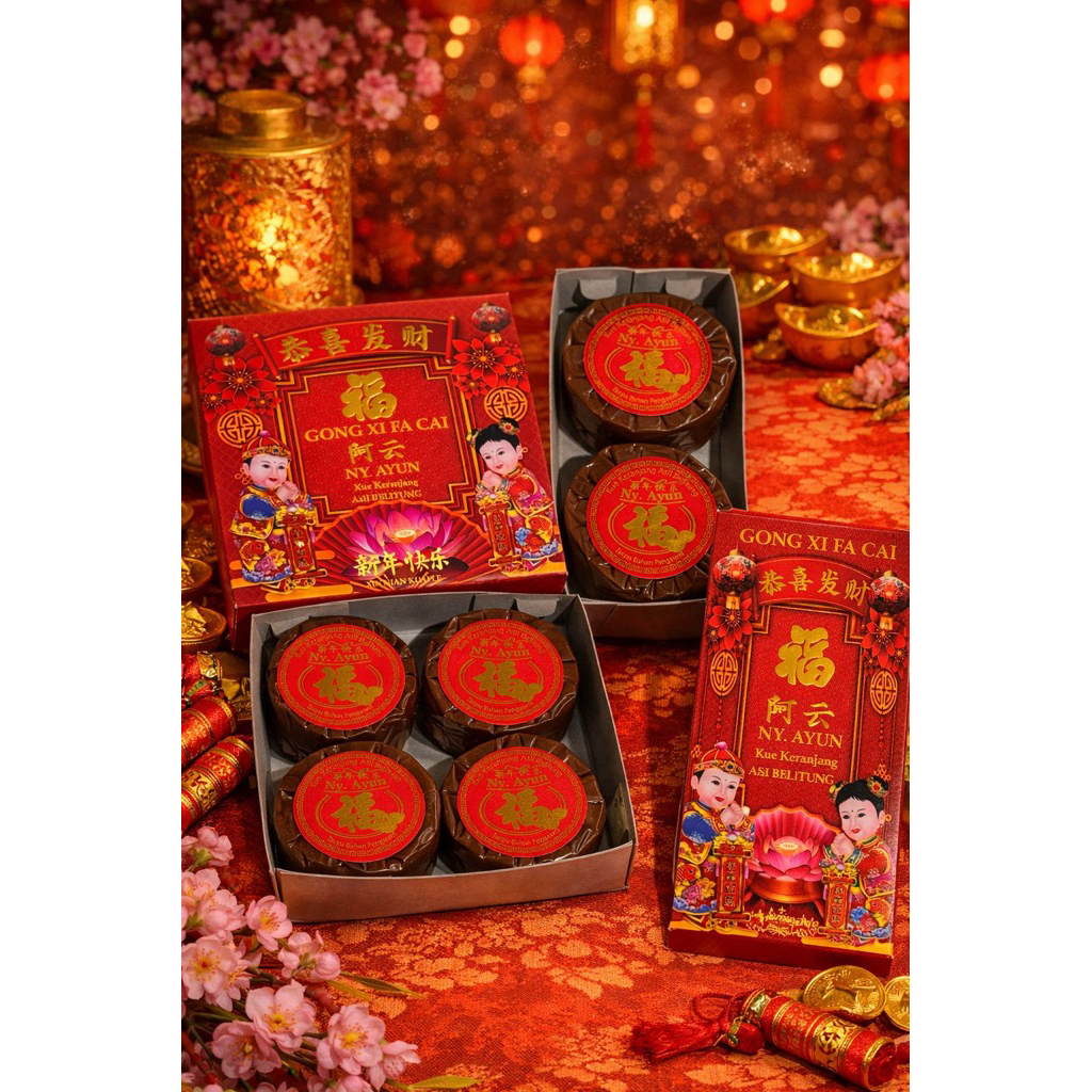 Kue Keranjang Kue Cina Asli Ny Nyonya Ayun Belitung Manis Legit