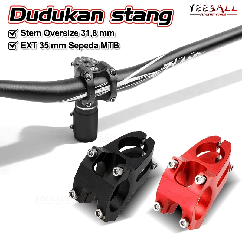 Stem Sepeda Oversize OS 31.8mm VST MTB Roadbike Downhill Sport Outdoor Premium 2 Warna Stem MTB Raze