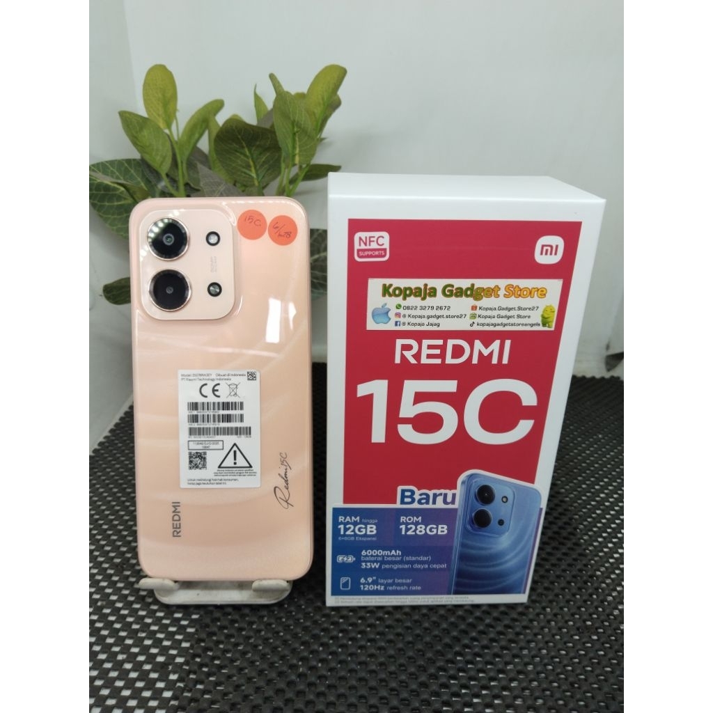 Redmi 15C 6/128 second fullset