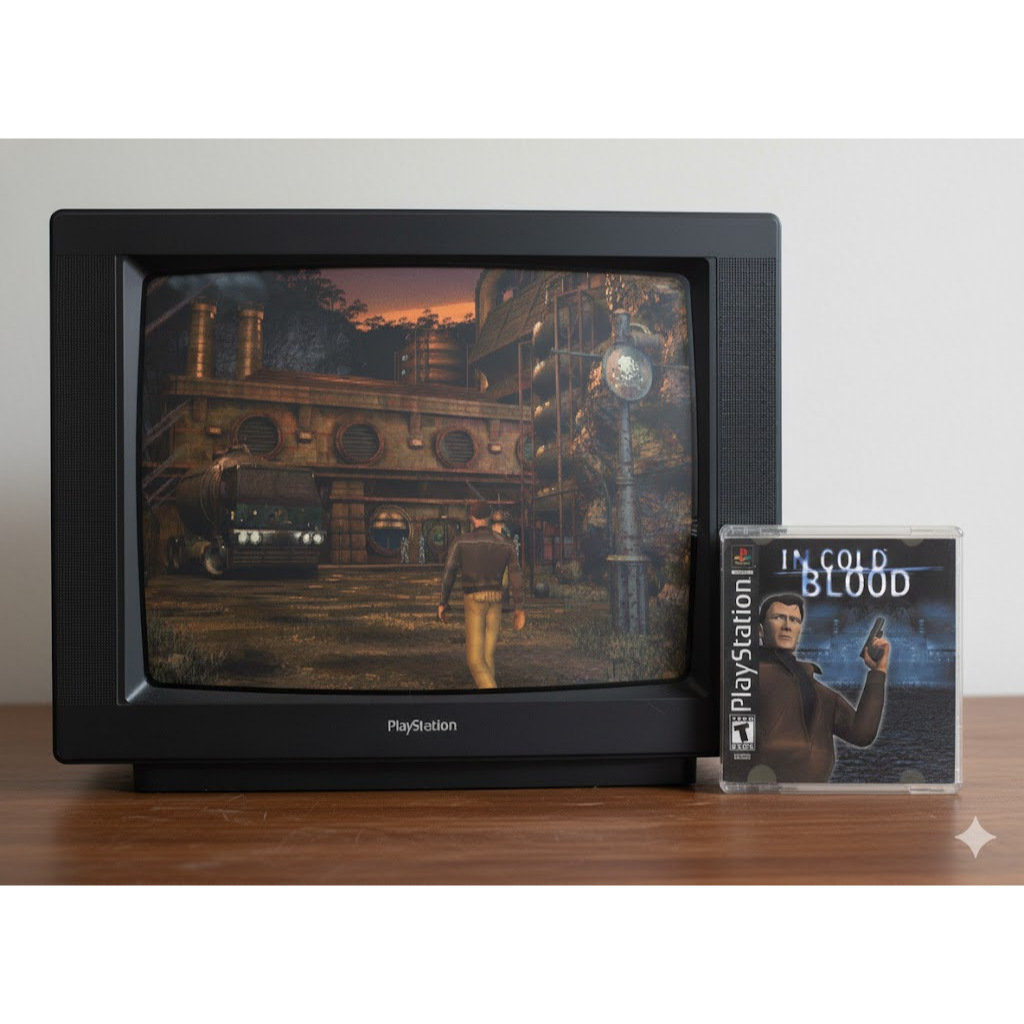 [ Game PS1 Psone Playstation ] In Cold Blood