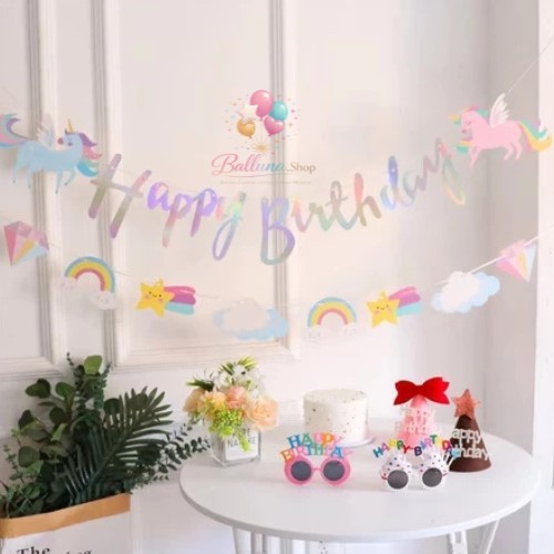 Banner Happy Birthday Karakter Lotso , Mermaid Dan Berbagai Lainnya