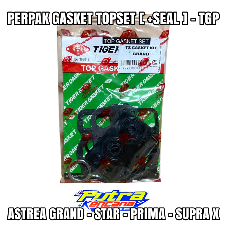 PERPAK GASKET TOPSET [ +SEAL ] - ASTREA GRAND, STAR, PRIMA, SUPRA X - TGP