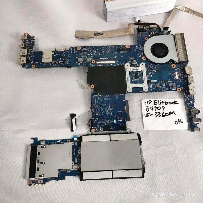 Mainboard Laptop Hp Elitebook 8470P + Procesor i5-3360M
