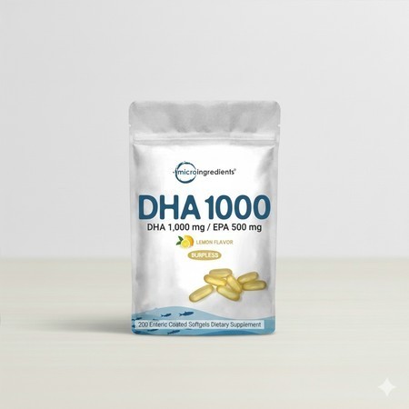 Microingredients Vitamin DHA 1000Mg+EPA 500Mg original USA