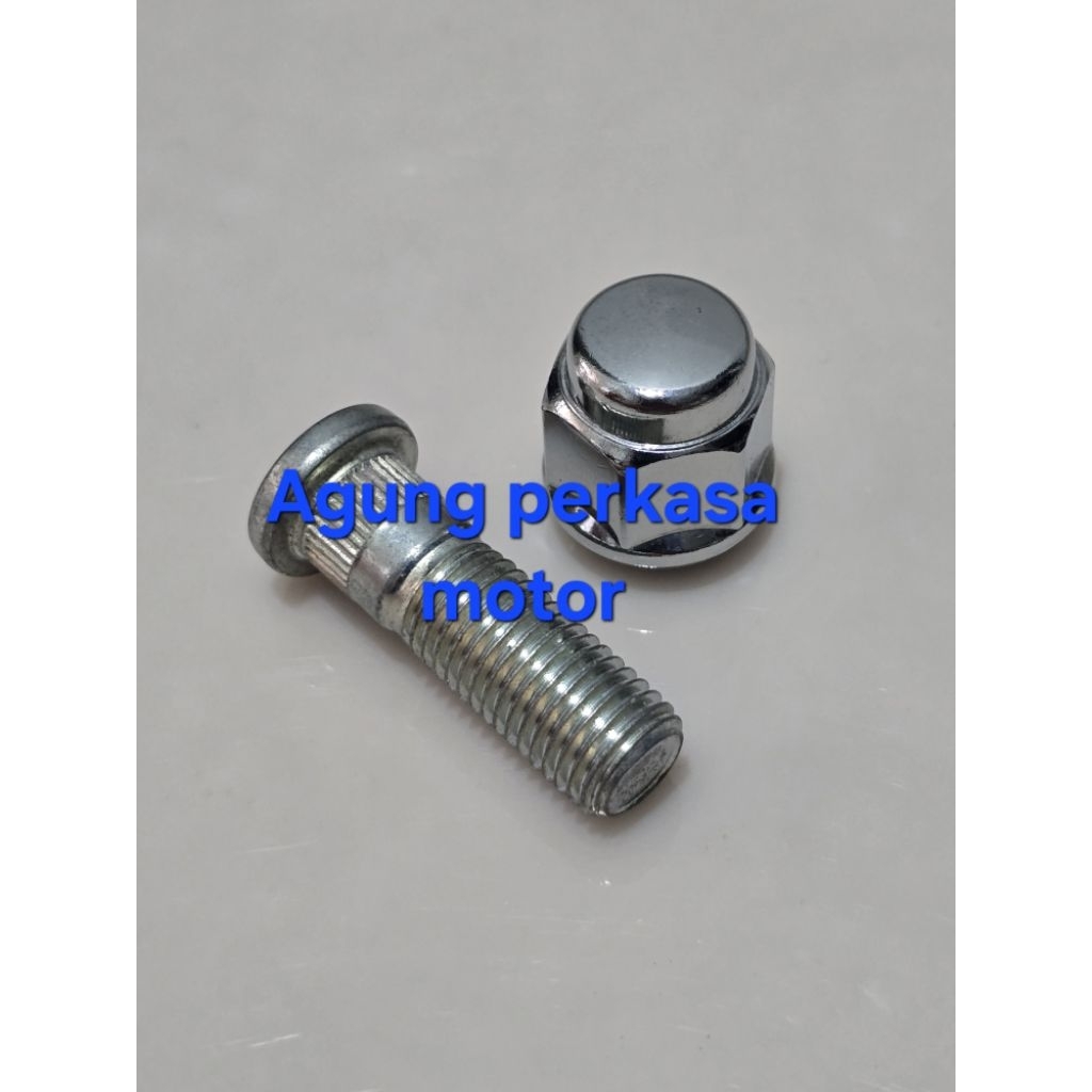 baut mur roda original honda brio