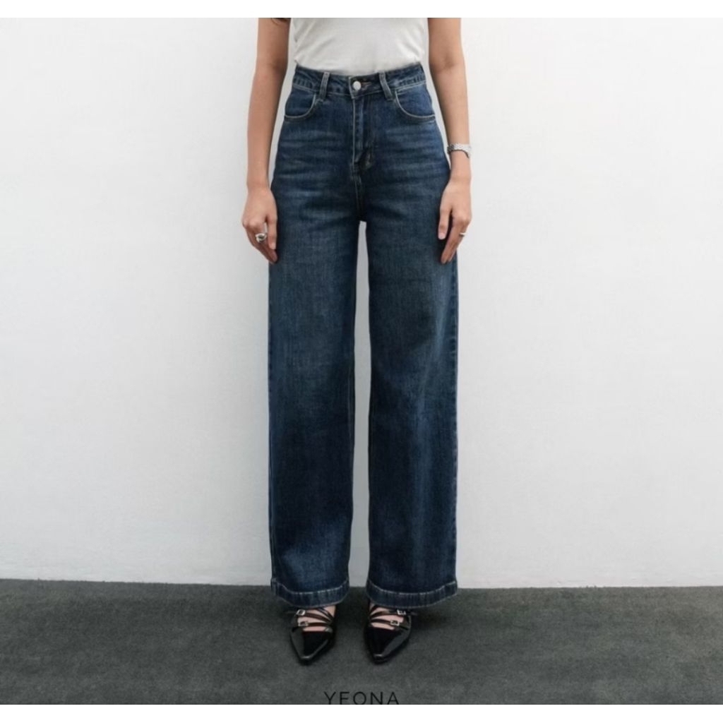 [New] Dune Jeans Yeona Dark Blue Size XL