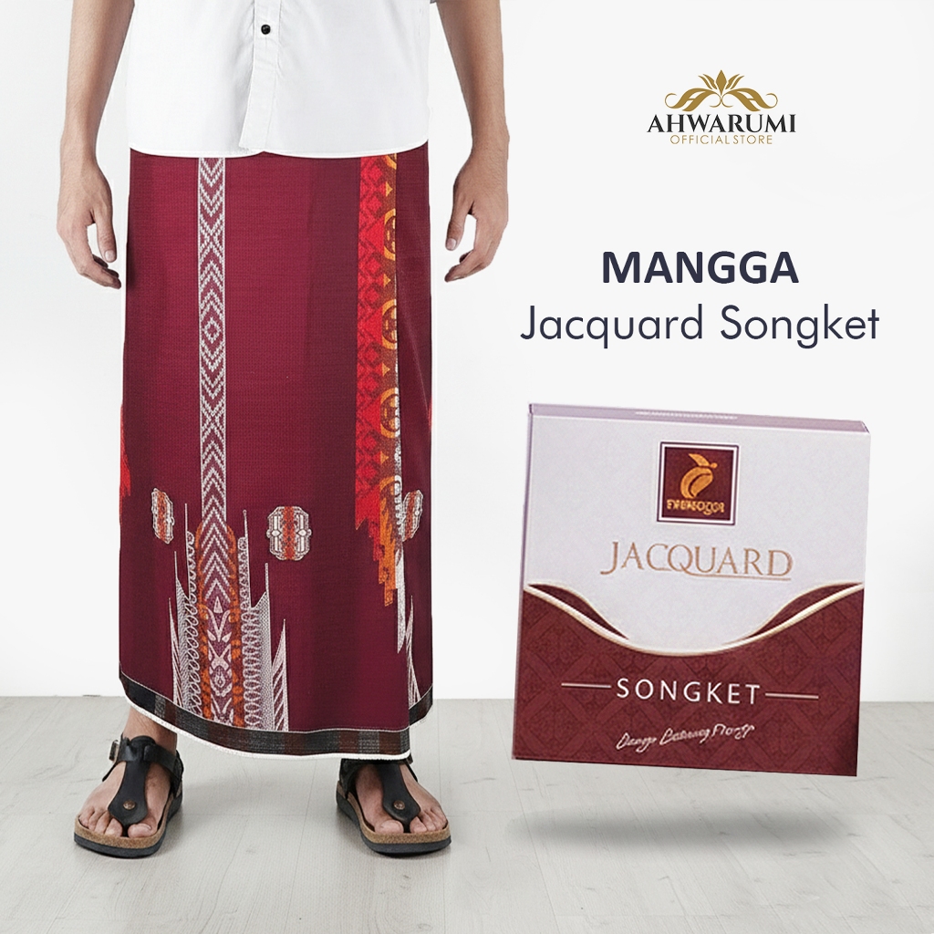Ahwarumi - Sarung Mangga Jacquard Songket