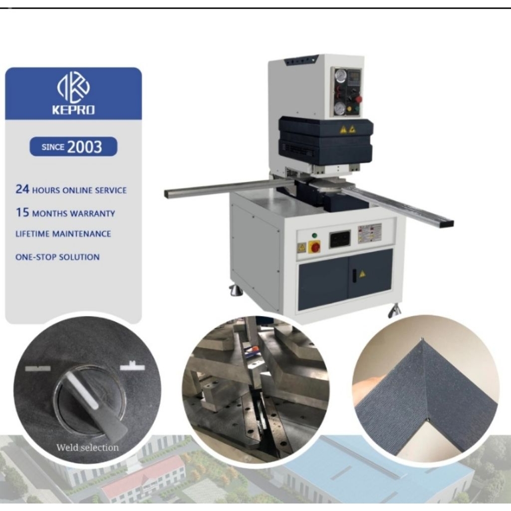 Mesin Seamless Welding Singel Head 1 kepala untuk uPVC door/window