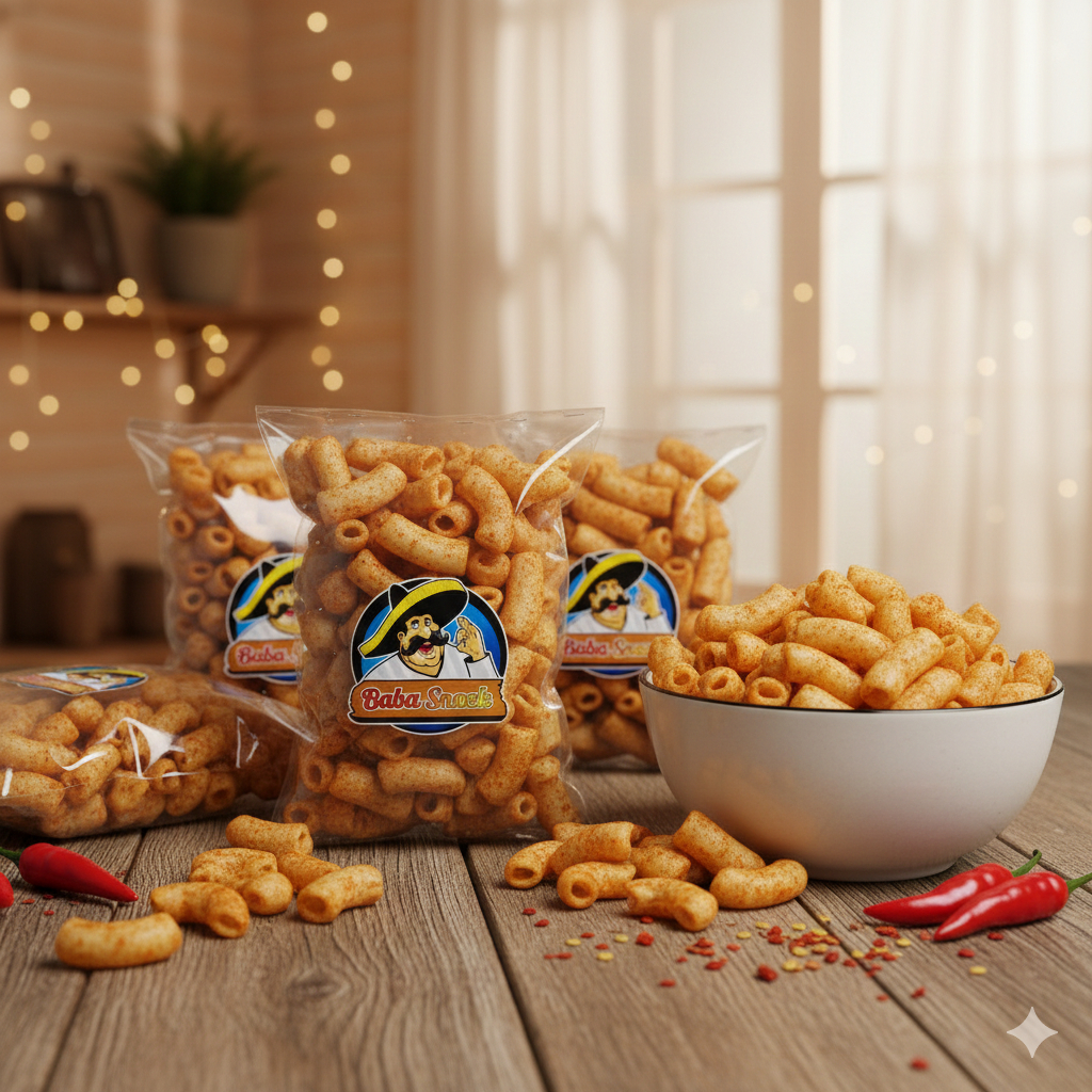 MAKARONI PEDAS / MAKARONI SNACK