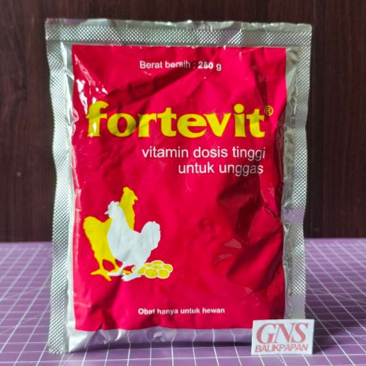 FORTEVIT VITAMIN UNTUK UNGGAS ISI 250 GRAM