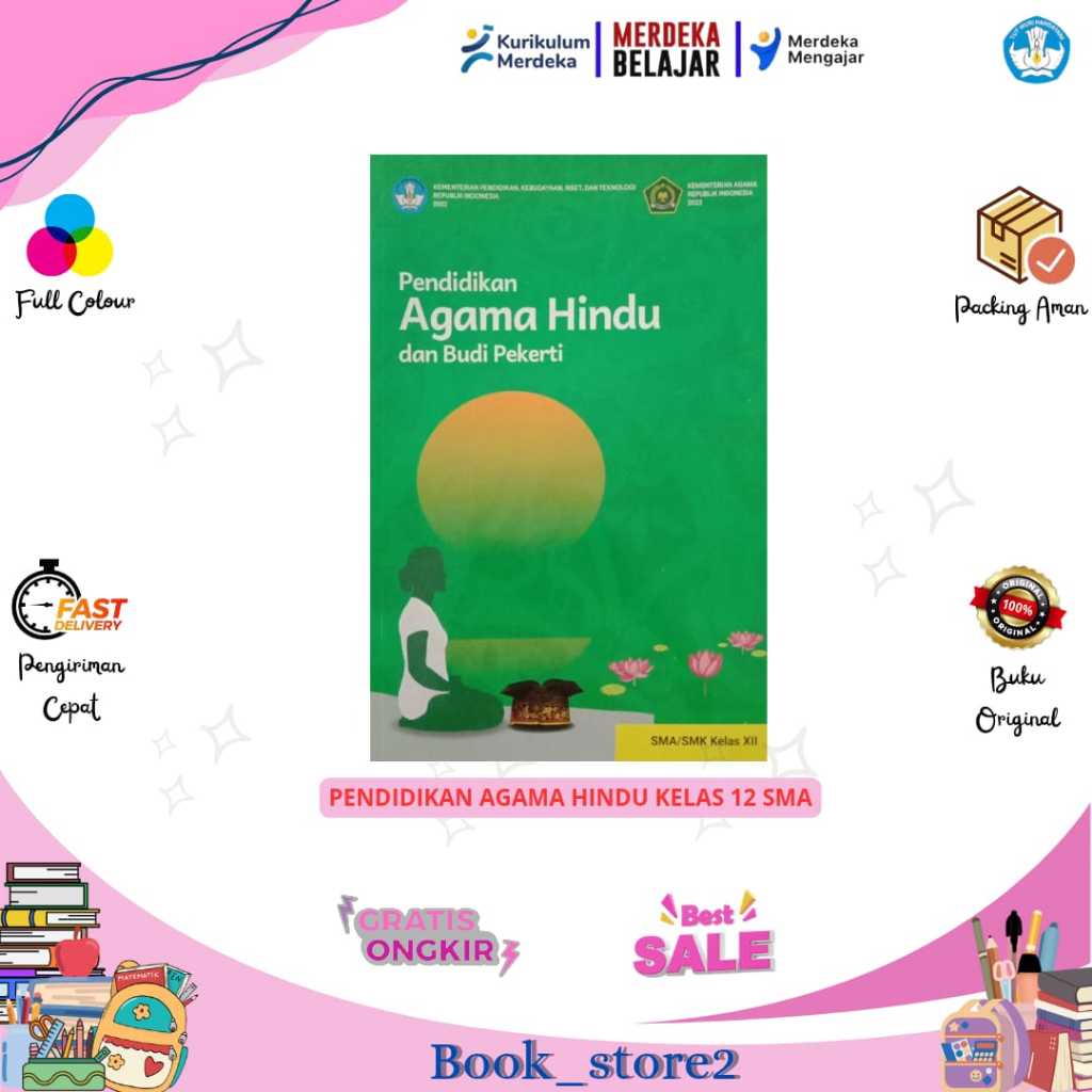 BUKU SISWA AGAMA HINDU KELAS 12 KURIKULUM PENGGERAK-MERDEKA SMA/K