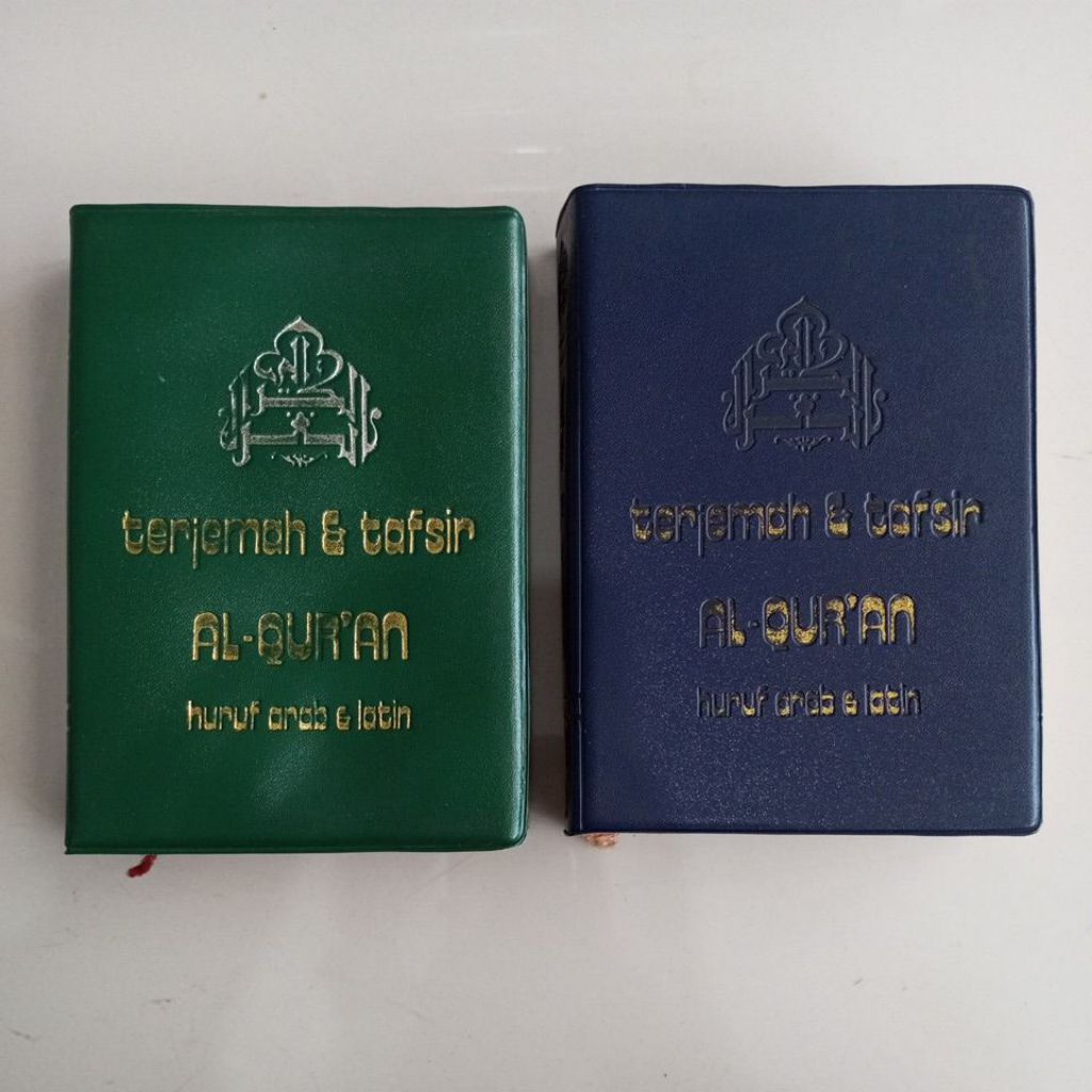 BUKU TERJEMAH DAN TAFSIR AL QURAN HURUF ARAB DAN LATIN SATUAN ORIGINAL