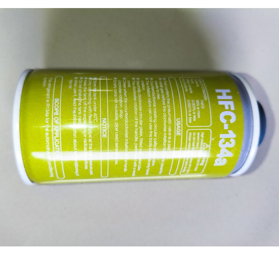 Freon R134A Kaleng 390 gram Freon HFC - 134a 100% PURE merk OHK REFRIGERANT