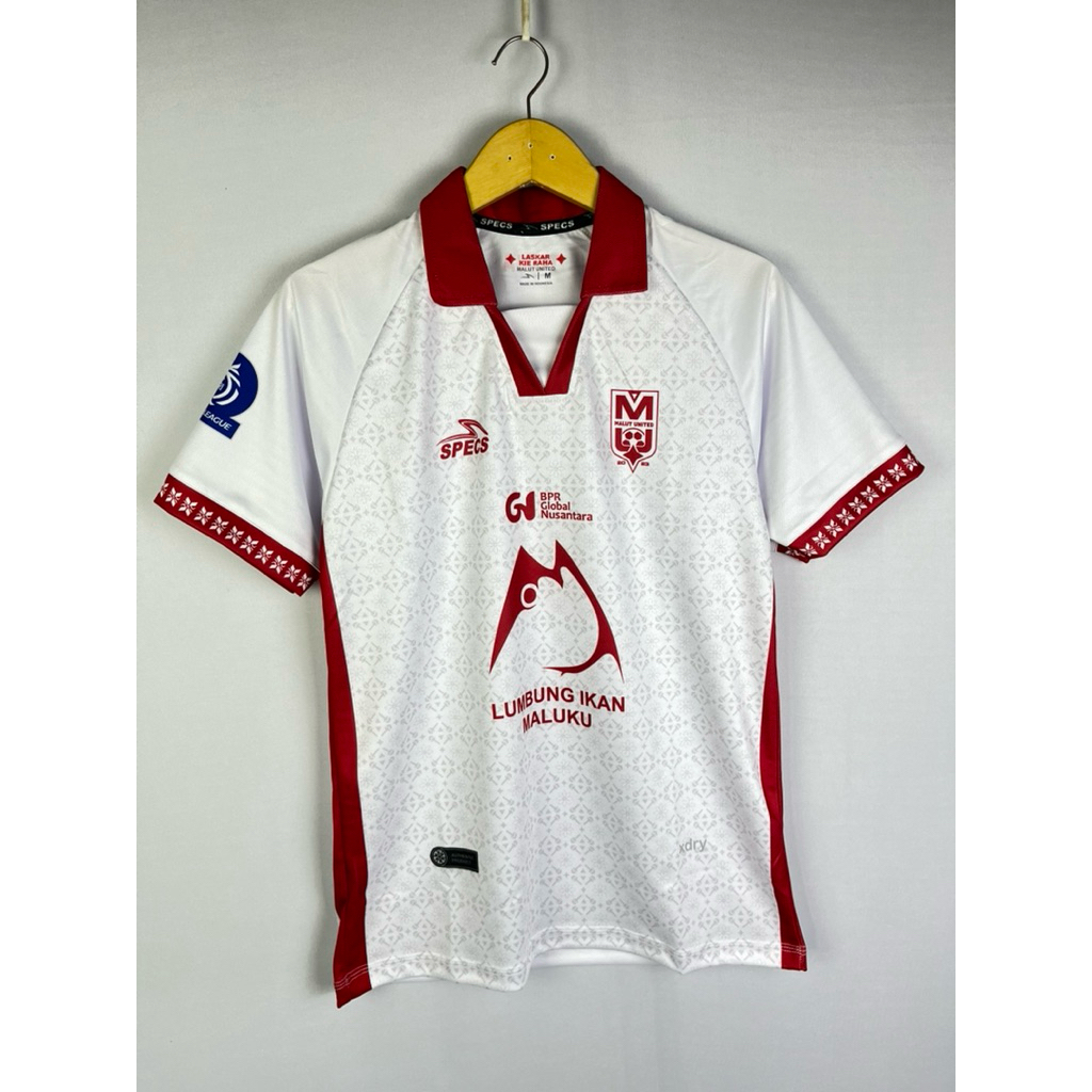Jersey Malut United Putih 2025/2026 Terbaru