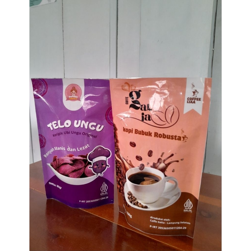 KEMASAN STANDING POUCH CUSTOM ZIPPER