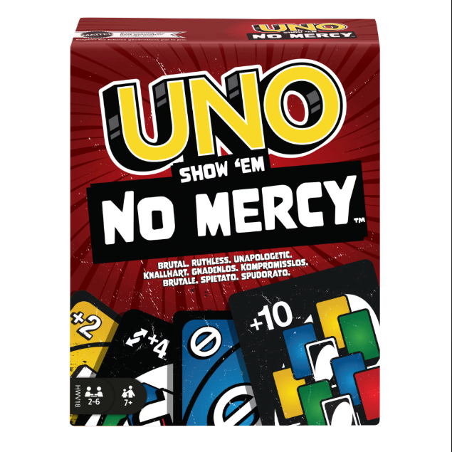 Kartu Bermain Keluarga & Teman |UNO| No Mercy