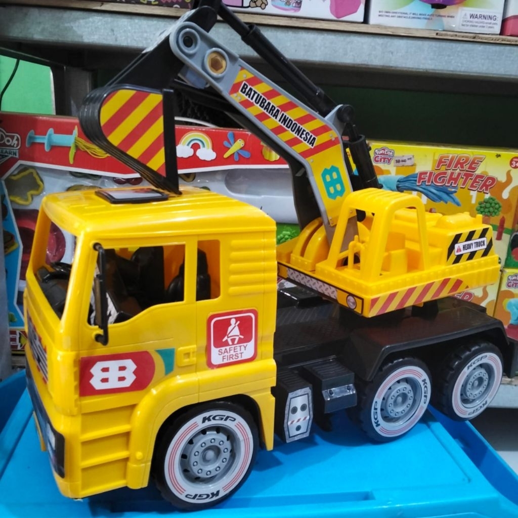 Mainan Anak ICJ Toys Mobil Truck Konstruksi Beco | KGP 8090
