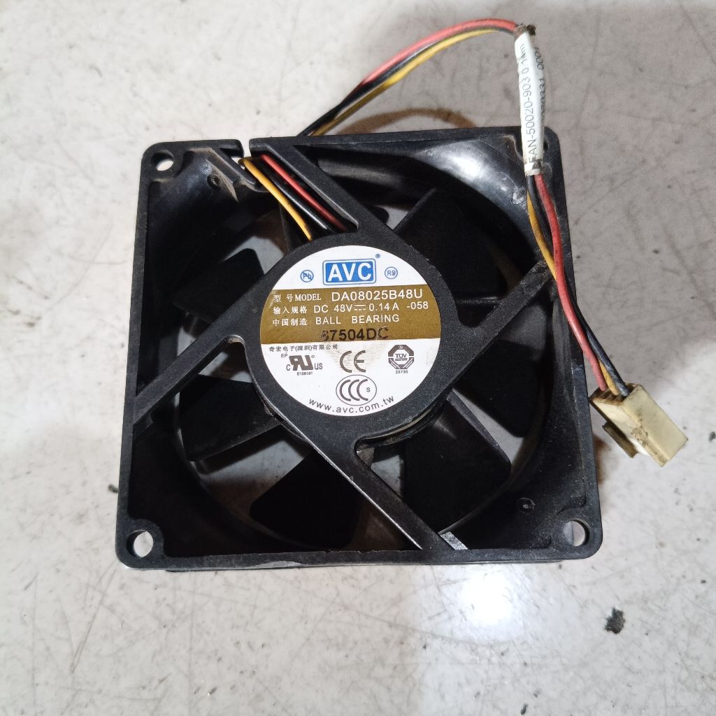 KIPAS 8×8.CM48V 0.14A/0.18A TEBAL 2,5CM