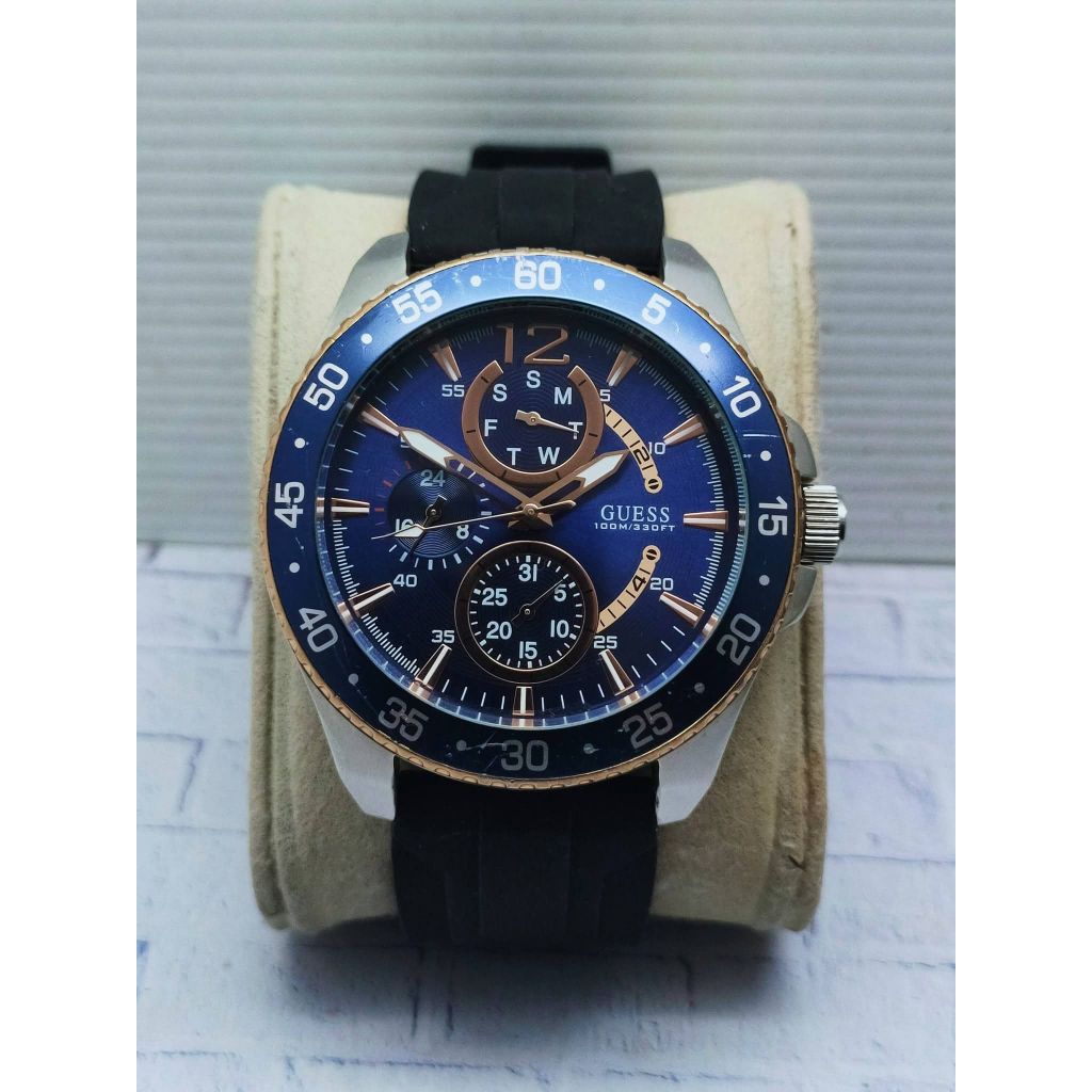 JAM TANGAN PRIA GUESS STEEL ORI