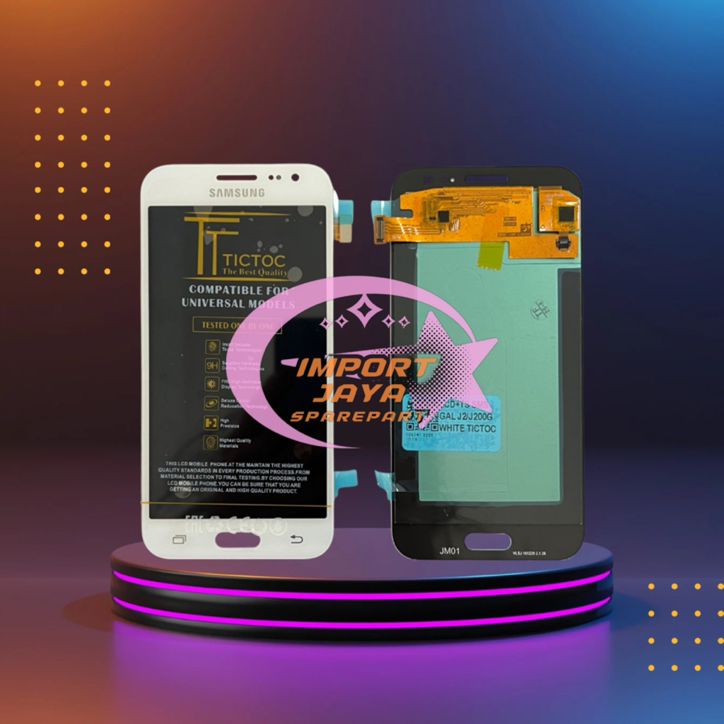 LCD TOUCHSCREEN SAMSUNG J2 2015 / J200 INCELL LCD FULLSET
