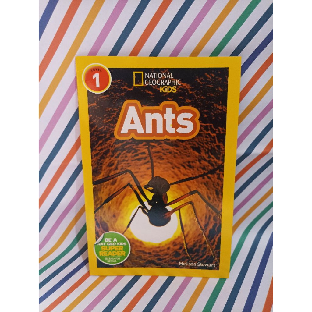 jual buku preloved natgeo kids : Ants