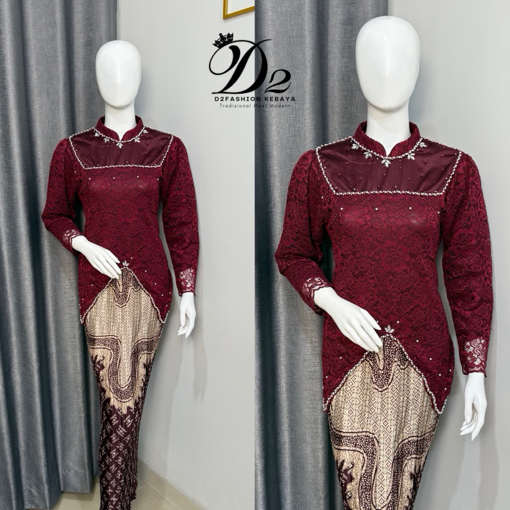Kebaya modern queen kebaya wisuda kebaya kekinian atasan kebaya kebaya lace brukat premuim full paye