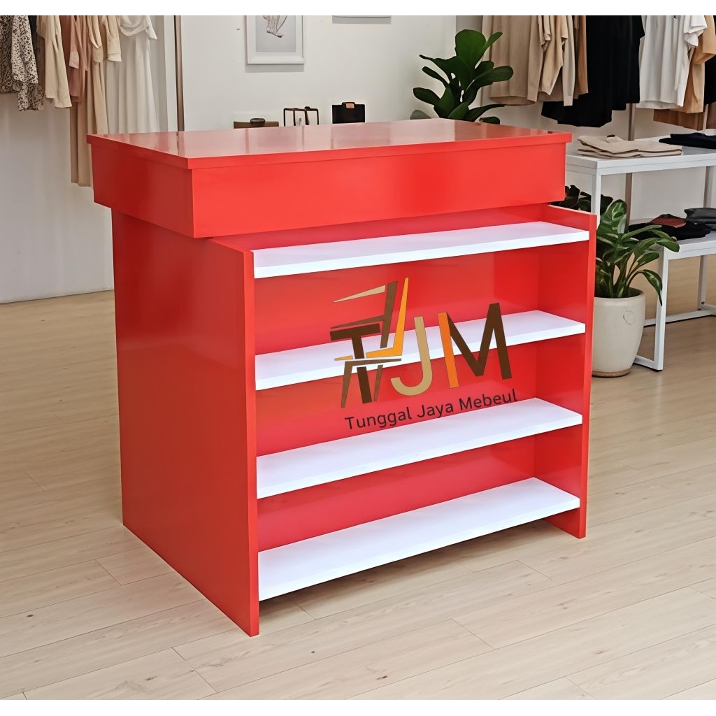 meja kasir minimarket meja resepsionis meja kasir portable meja kasir rak display meja toko warung b