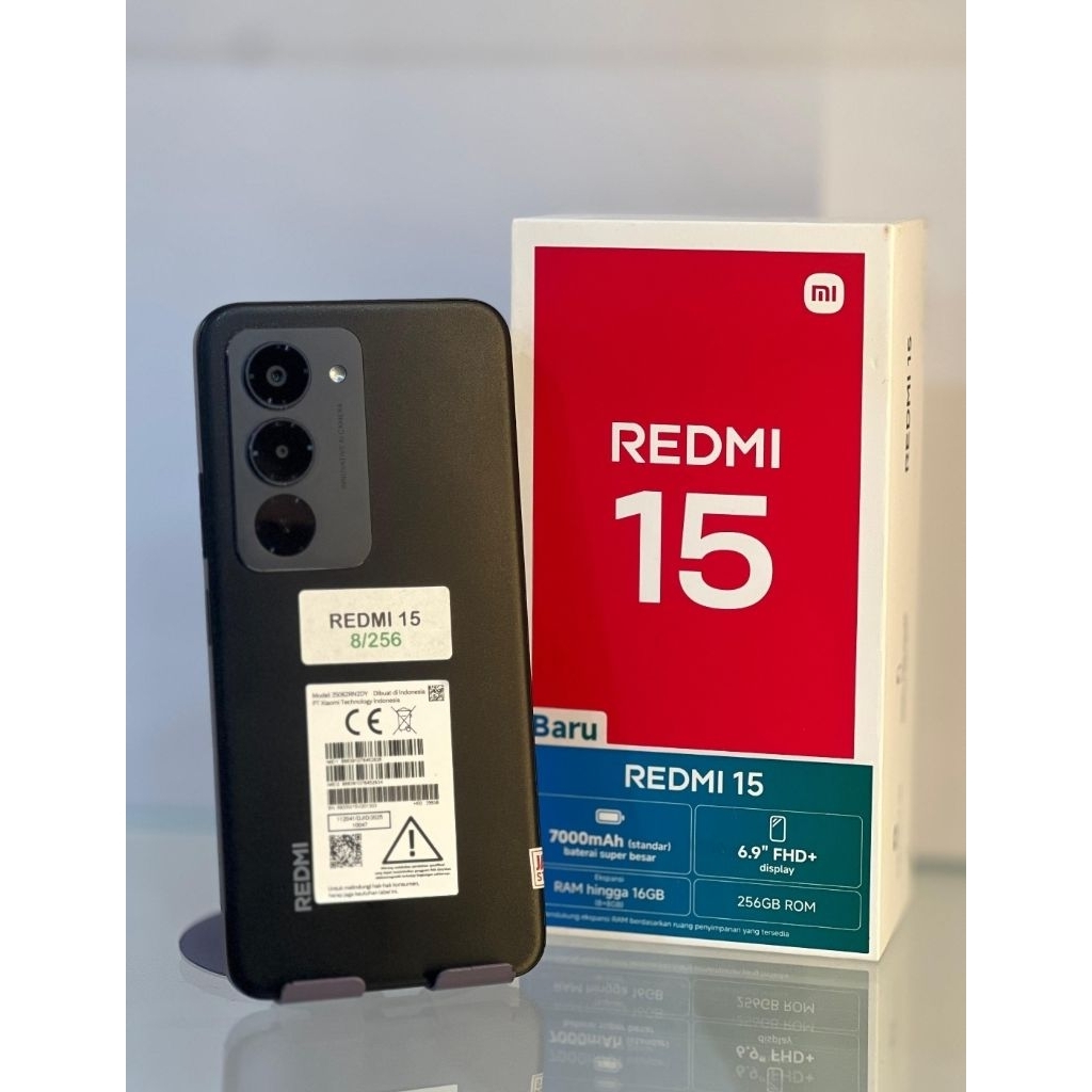 REDMI 15 UNIT SECOND ORIGINAL BERGARANSI RESMI INDONESIA