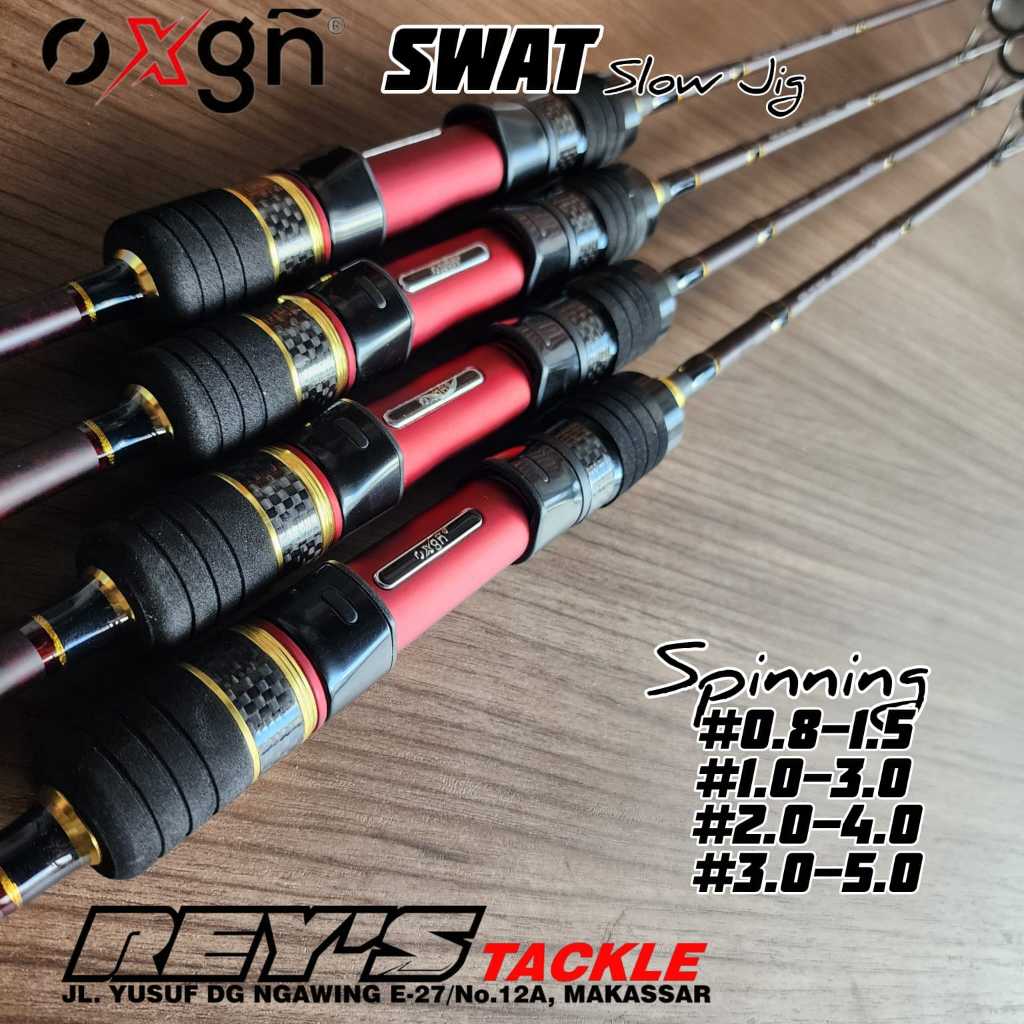 JORAN OXGN SWAT SLOW JIGGING / OXGN SWAT SPINNING / OXGN SWAT OVERHEAD / JORAN SOLID CARBON