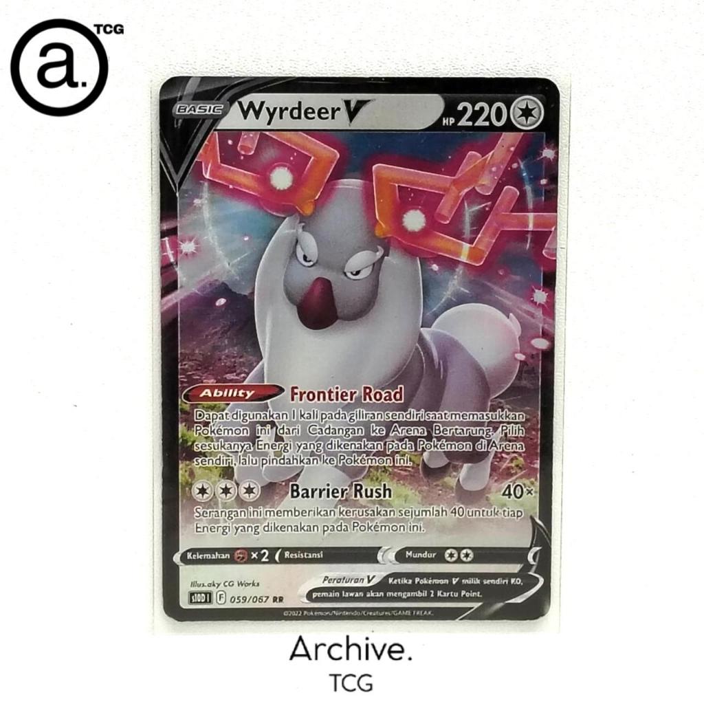 Wyrdeer V (059/067) Pokemon Indonesia ~ Pengamat Waktu S10D