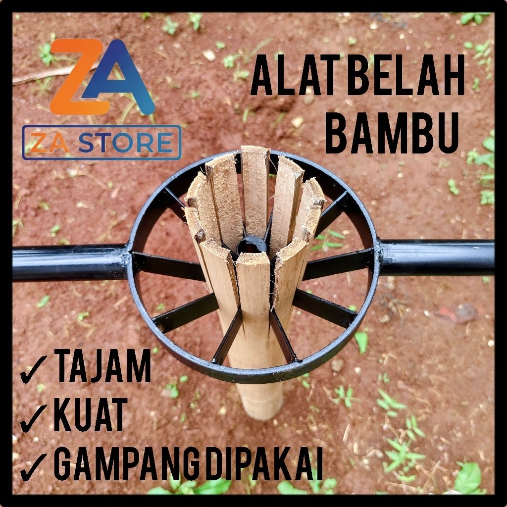 Alat belah bambu pemecah bambu manual terlaris PROMO bisa COD