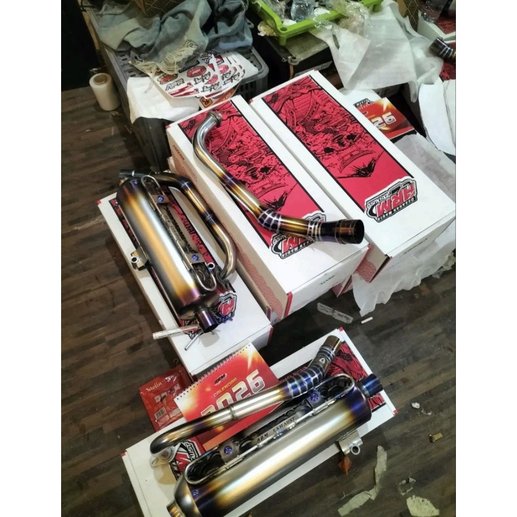 knalpot arm luster v2