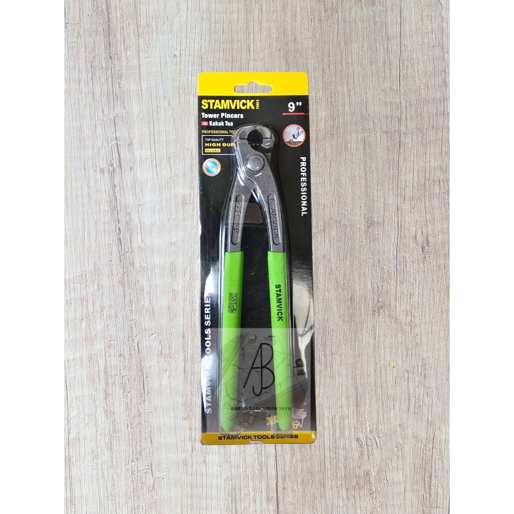STAMVICK Gegep Press Stamvick 9" / Tang Gegep Stamvick / Tang Kakatua Stamvick / Tang Gegep Baja 9"