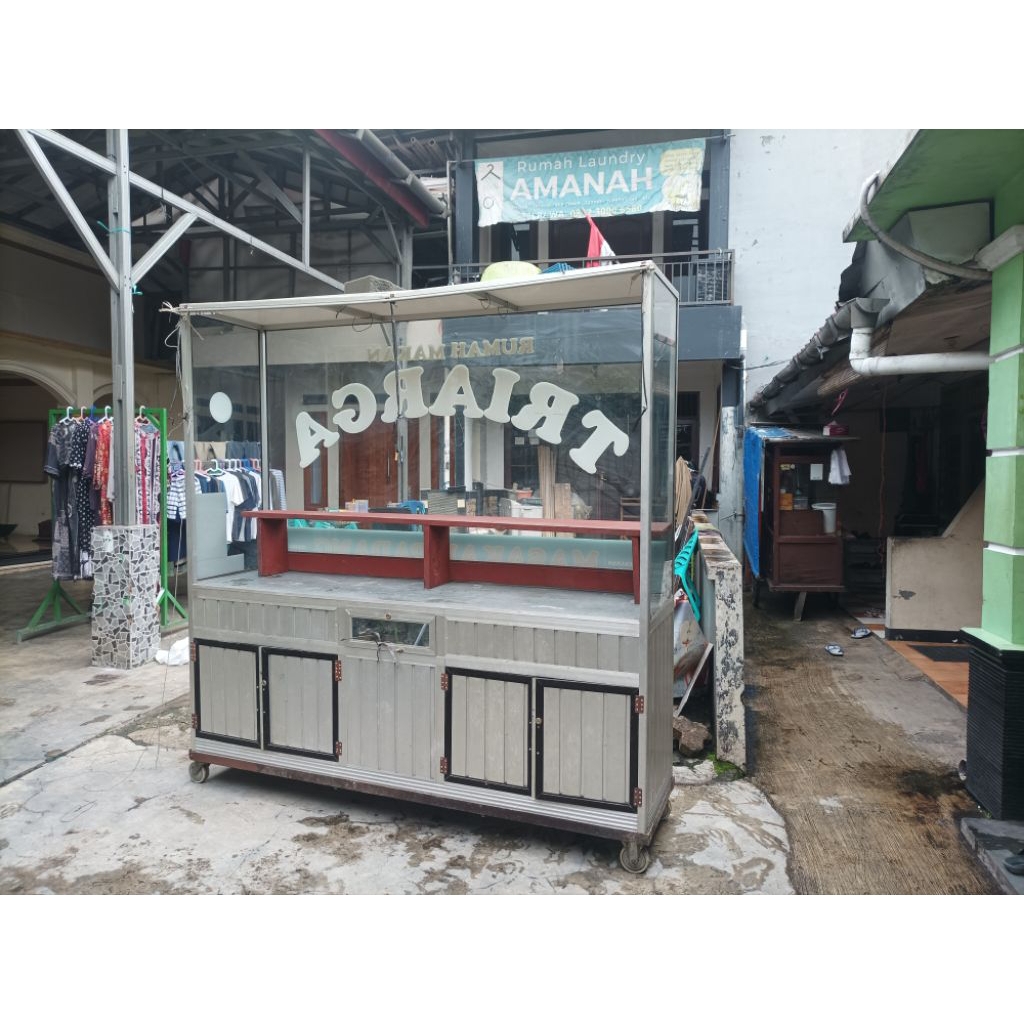 etalase nasi padang 200CM