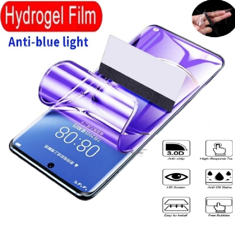 28 - Hydrogel Anti-Bluelight Matte/Glossy Depan HUAWEI P50 Pro P50 P40 Pro+ Plus P40Pro P40 P30 Pro 