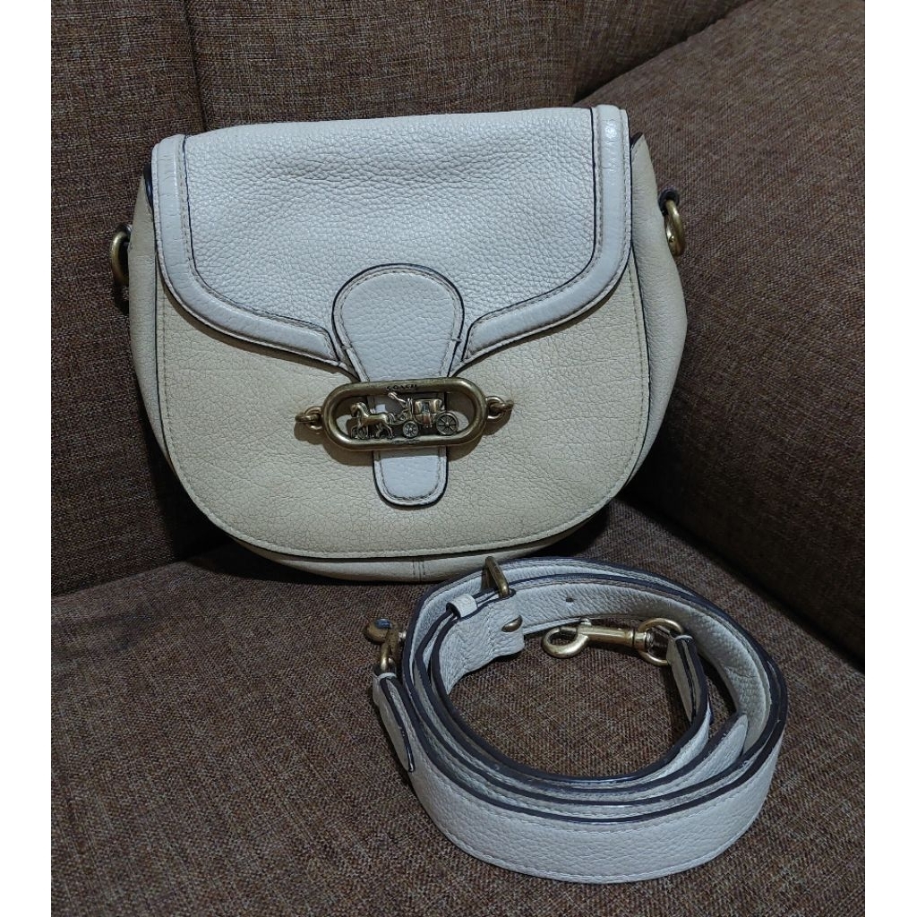 Coach jade saddle colorblock