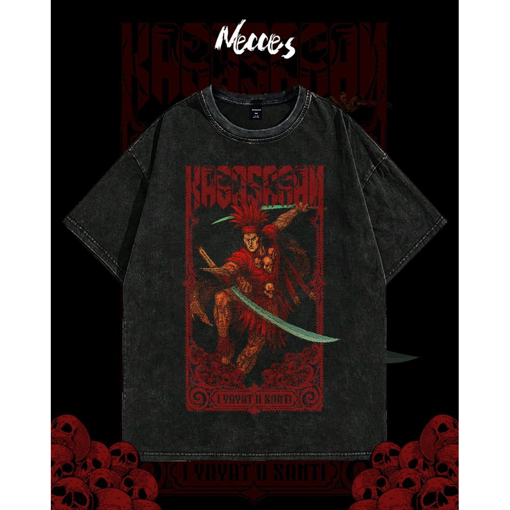 Necces Kaos Desain Kabasaran Minahasa