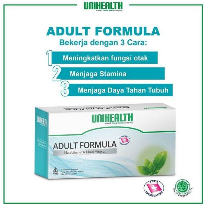 Adult Formula Vitamin Dewasa Lengkap 17 Multivitamin & Mineral