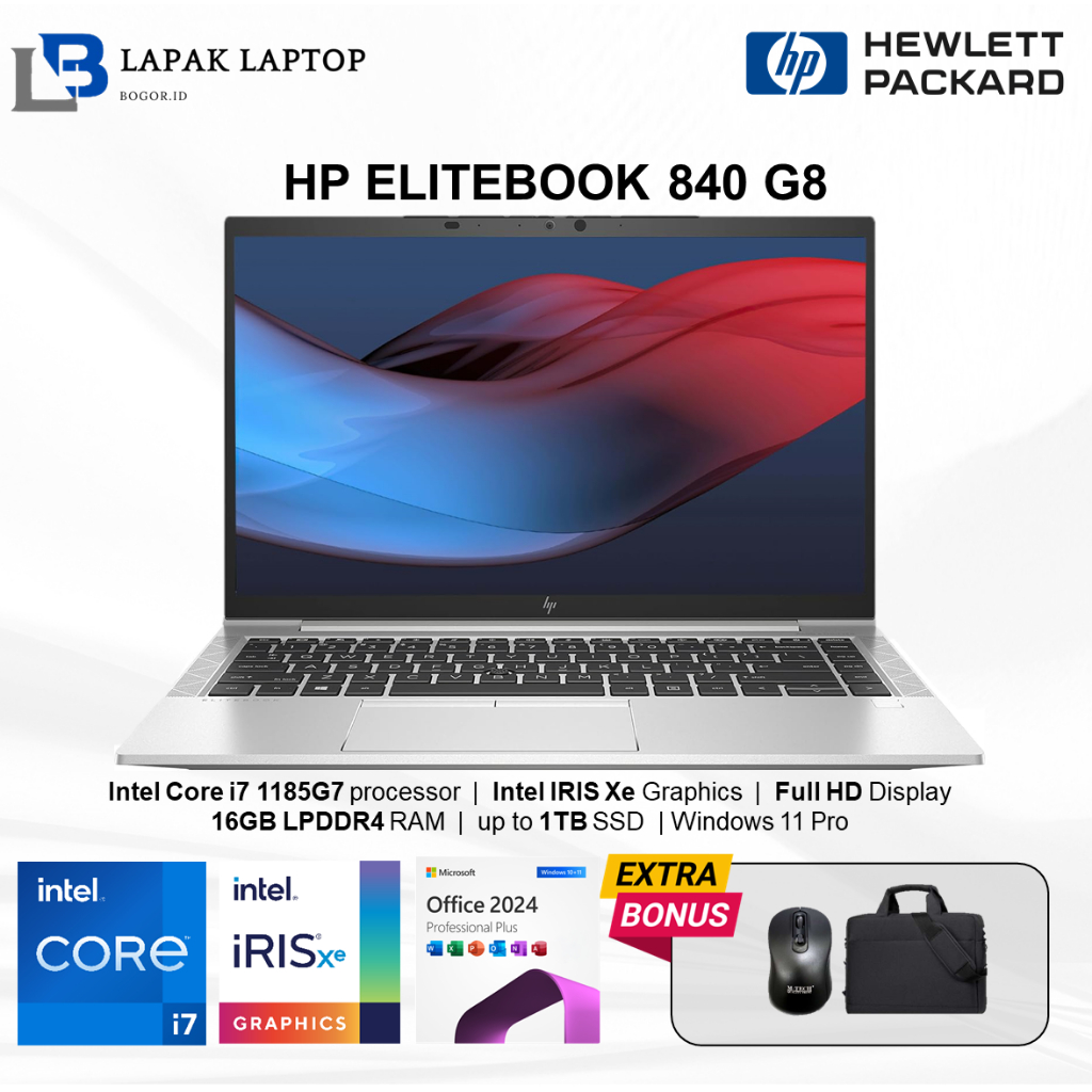Laptop HP Elitebook 840 G8 Intel I7 1185G7 16GB 1TB SSD 14 inch FHD IPS Windows 11
