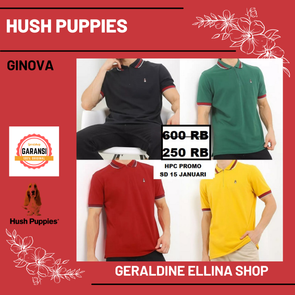 Baju Hush puppies original SALE shirt seri AMICI