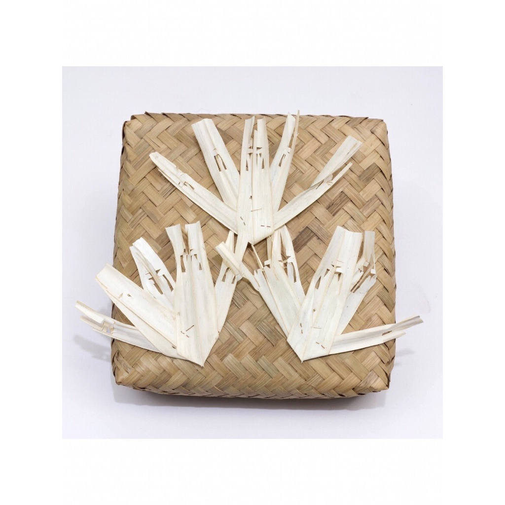 Toko Jenar - Sampian Nagasari/ Sampyan Nagasari/ Sampian Sayut Warna Putih Bahan Ibung Per 10Pcs