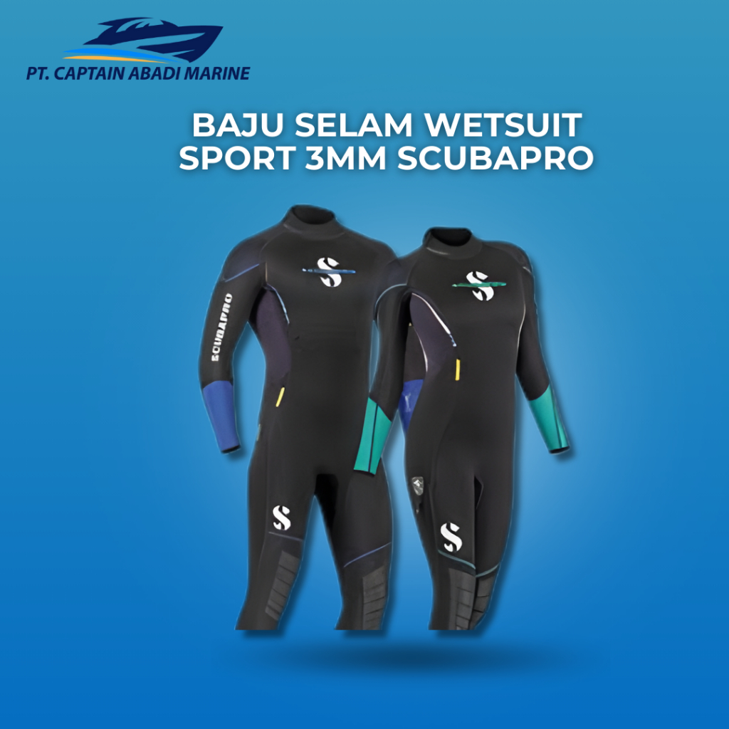 Baju Selam Wetsuit Sport 3mm Scubapro