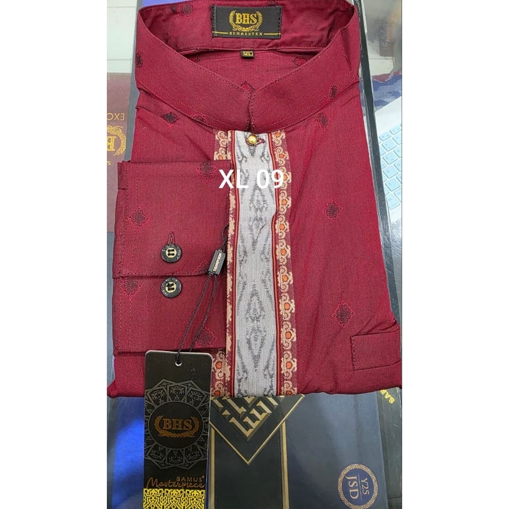 BAMUS Baju Koko Muslim BHS MASTERPIECE MS Sutra Mesres