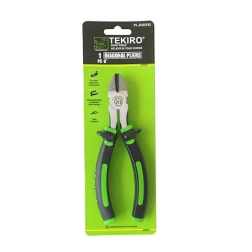 Tekiro Tang Potong 6 Inch - Tekiro tang knip Diagonal Pliers PL-DG0762 ORIGINAL